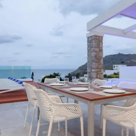 Villa Elite Rhodes White 3 Bedrooms Private Pool Sea View *